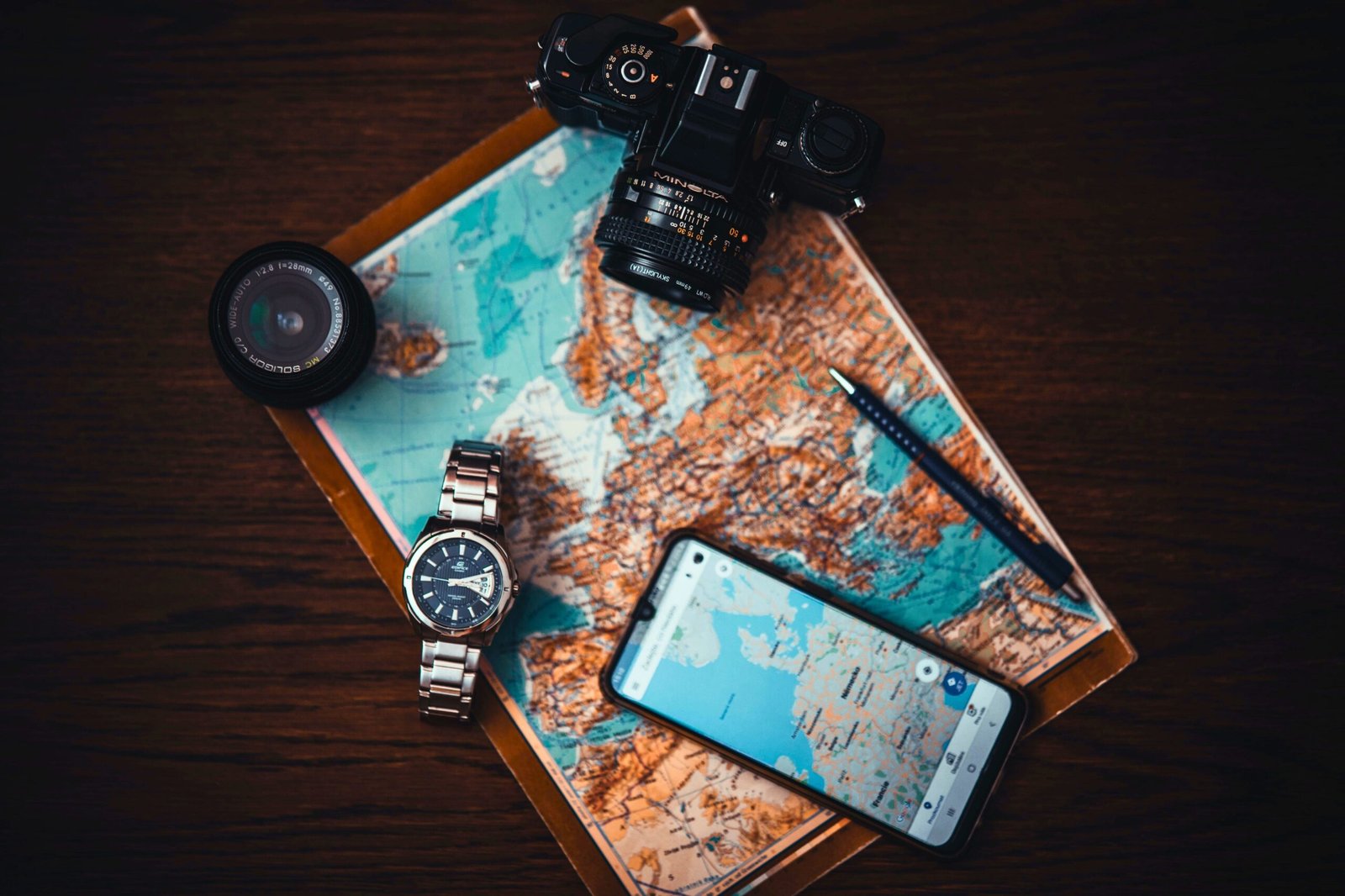 Map for your tripping -pack in one day