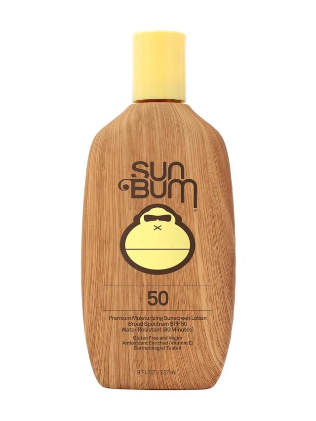 Sun Bum Original SPF 50 Sunscreen Lotion - pack in one day