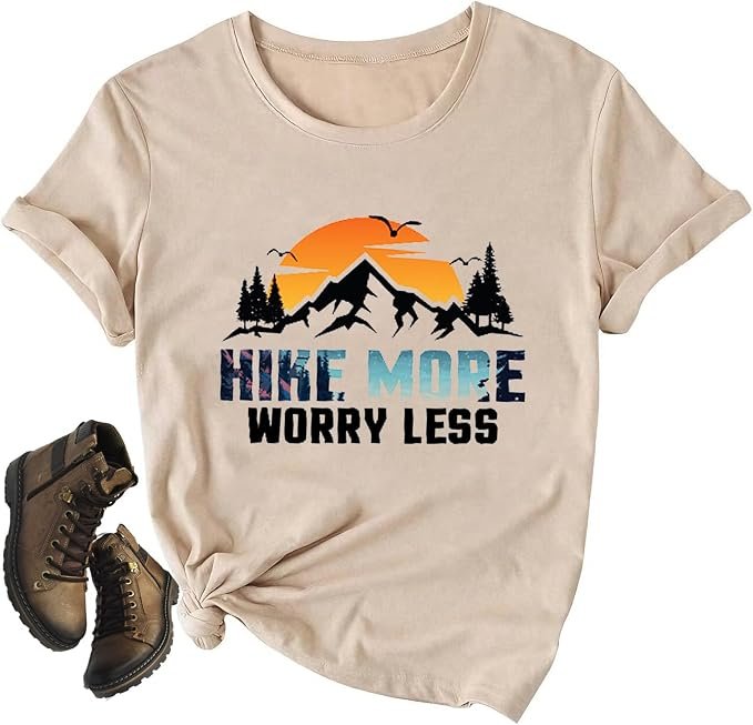 Hiking Shirt for Women Adventure Mountain