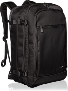 Amazon basics Carry-On Travel Backpack​ -packinoneday