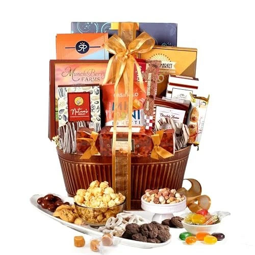 New Year gift basket