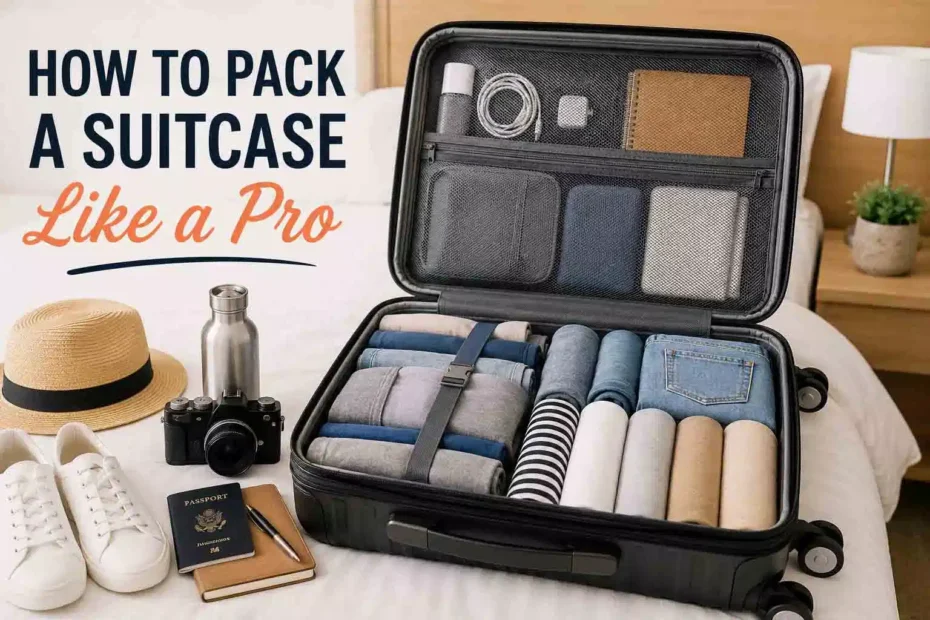 How to Pack a Suitcase? - pack in one day