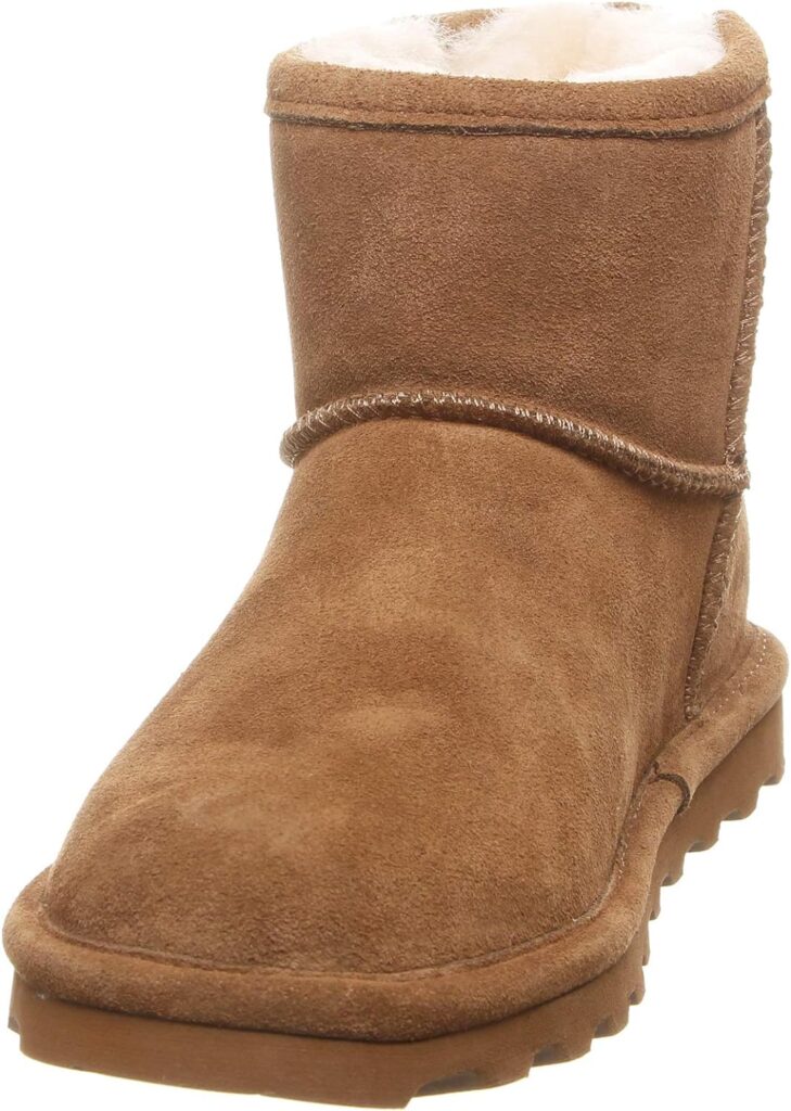 BEARPAW Womens Alyssa Multiple Colors | Womens Ankle Boot | Womens Slip On Boot | Comfortable Winter Boot