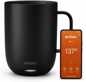 15 Best Expensive Christmas Gifts for Him in 2026 (Worth the Splurge) - Ember Temperature Control Smart Mug 2, 14 Oz, App-Controlled Heated Coffee Mug with 80 Min Battery Life and Improved Design, Black